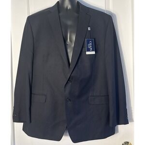 Chaps Blazer Suit Jacket Sz 48R Navy NWT 2 Button